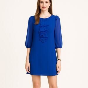 Tibi Melissa Mini Shift Dress Silk